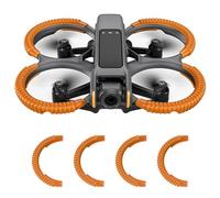 STARTRC Avata 2 Propeller Guard Protector for DJI Avata 2 Drone Protective Bumper Anti-Collision Shockproof Prop Protector for DJI Avata 2 Fly More Combo Accessories(orange)