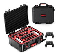 STARTRC GAMES Hard Carrying Case for Nintendo Switch 2, Waterproof Hard Travel Case for Nintendo Switch 2 Console, 2 Pro Controllers, 16 Game Cards and Other Accessories