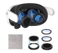 STARTRC GAMES Lens Protector Cover Kit with Anti Fog Wipes for Meta Quest 3