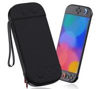 STARTRC Games Slim Carrying Case for Nintendo Switch 2 2025, Hard Travel Case Storage Bag with 12 Game Card Slots, Portable Protective Carry Case for Switch 2 Console & Games Accessories Black