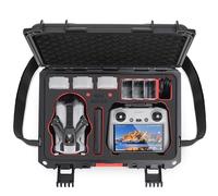 STARTRC Mini 5 Pro Case, Waterproof Hard Carry Case for DJI Mini 5 Pro Fly More Combo Accessories for DJI RC 2/RC-N3 Controller,7 Battery&Charger Hub[CASE ONLY]