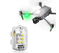 STARTRC Strobe Light, Anti Collision Rechargable Flash Led Lamp Light for FAA Drone Night Flying, Fits for DJI Mini, Mavic, Air 3S Phantom, Inspire, Matrice Drones Accessory, Backpacks, Cycling, 1pc