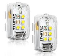 STARTRC Strobe Light, Anti Collision Rechargable Flash Led Lamp Light for FAA Drone Night Flying, Fits for DJI Mini, Mavic, Phantom, Inspire, Matrice Drones Accessory, Backpacks,Cycling,Outdoor(2pcs)