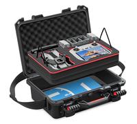 STARTRC Waterproof Hard Carrying Case for DJI Mini 5 Pro 4/3& Accessories - Compatible with RC-N/RC2 Controllers (Dual Layer)