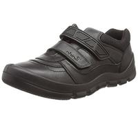 Start-Rite Boy's Rhino Sherman Senior Boys School Shoes - Black - Size: 8.5 (older)/G (Wide)