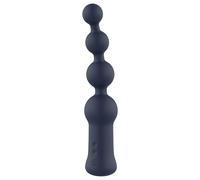 Startroopers Hubble - Rechargeable Beaded Anal Vibrator (Blue)