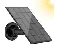 StartVision Solar Panel for Rechargeable Battery Outdoor Camera,Waterproof Solar Panel with 9.8ft USB Cable, Continuously Power for Outdoor Security Camera,5V 3.5W Micro USB Port