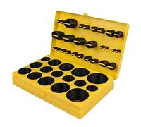 STARVAST 420pcs O-Ring Seal Gasket, Washer Seals Assortment Kit for Automotive Mechanics O-Ring Silicone Rubber Gasket and Repair Tool Box (Yellow)