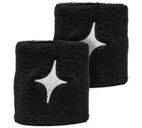 STARVIE MUÑEQUERA NEGRA STAR BLANCA - PACK 2