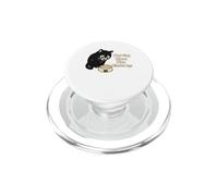 Starving Since Five Minutes Ago Cat PopSockets PopGrip for MagSafe