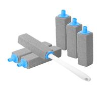 Starvortex 6Pc Pumice Stone for Toilet, Replaceable Toilet Cleaning Stone with Handle, Nature Pumice Sticks for Cleaning Supplies Bathroom Pool Toilet Limescale Remover