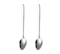 Starvway 2pcs Stainless Steel Grapefruit Spoon Thick Smooth Dessert Spoon with Serrated Cut Fruit Melon Scoop Gadget