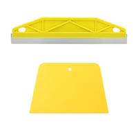Starvway Paint Shield,Paint Guard for Cutting in,Yellow 12inch Multi-Purpose Straight Edge Painting Tool,Paint Shield for Cutting in Paint Guide Measurement Trim,Comes with 1 Scraper