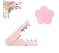 Starvway Rose Stem Leaf Thorn Stripper, 2Pcs/1Set Rose Thorn Stripper Remover Tool Leaf Stripping Tool for Gardening Flowers Pruning, Pink