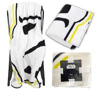 Starwars Coral Fleece Polyester Blanket for Kids, Cartoon Soft Travel Blanket Boys, Adult Kids Outdoor Blanket for Kids Bedroom, Playroom - 150x120cm