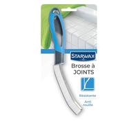 STARWAX Cleaning Brush-Narrow Head Ideal for Scouring Tile Joints, Corners and Angles-Ergonomic Handle-Anti-Rust, Nylon, Colorless, 90