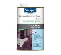 STARWAX - Gloss Restorer for Indoor Floors - Cleans and Protects from Scratches and Stains - Long-Lasting - Non-Slip - 1L - 30m²