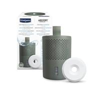 STARWAX - Moisture Absorber + 500g Tab - Silent & Stylish Dehumidifier - Prevents Mould, Condensation & Odours - Covers 25m² for 3 Months - Refillable & Fragrance-Free