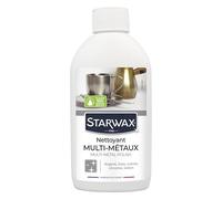 STARWAX - Multi-Metal Polish - Silver, Stainless Steel, Copper, Chrome, Brass - Removes Tarnish and Stains - Delays Oxidation - Ammonia-Free - 250ml