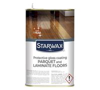 STARWAX - Parquet & Laminate Floor Polish 1L - Restores Shine & Gloss - Fills Scratches, Protects from Stains & Wear - Easy Mop-On Application - No Sanding - Covers 30m² - Quick Drying