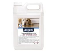 STARWAX Pet-Friendly Cleaner - Cleans, Disinfects, Deodorises - Fruity Scent - Bleach-Free - For Homes with Pets - Concentrated Formula - 5L Covers up to 7,500m²