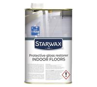 STARWAX - Protective Gloss Restorer for Indoor Floors - Conceals Scratches, Protects and Shines - Suitable for All Types of Floor - 1L - Protects for Up to 1 Year