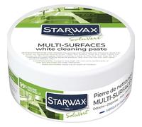 STARWAX SOLUVERT - Multi-Surface White Cleaning Paste - Multi-Purpose Cleaning Product - Non-Allergenic Fragrance - 100% Active Ingredients of Natural Origin - 375 g