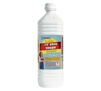 STARWAX THE FABULOUS - 14° White Vinegar - Descales, Cleans and Shines - 100% Natural Origin - Practical Bottle Format - Highly Concentrated - 1L