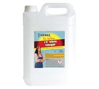 STARWAX THE FABULOUS - 5L - 14° Household White Vinegar - Descales, Degreases, Softens Water, Removes Stains - Unscented - 100% Ingredients of Natural Origin