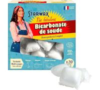 STARWAX THE FABULOUS - Bicarbonate of Soda Doses (Baking Soda) - Ready-to-Use Multi-Purpose Cleaner - 1 Dose = 1 Wash - Kitchen, Floors & Laundry - x20 Doses