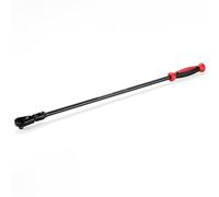 STARWORK TRUE MECHANIC™ 1/2" Drive 90 Tooth Dust-Proof Black Chrome Locking Flex Ratchet, Extra Long 33" Length