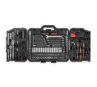 STARWORK TRUE MECHANIC 312 Piece Mechanic Tool Set and Socket Set Professional SAE/Metric Mirror Polished Socket & Ratchet Wrench