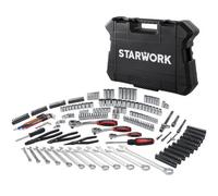 Starwork True Mechanic 314-Piece Mechanics Tool Kit Set And Socket Set, Professional Metric Set
