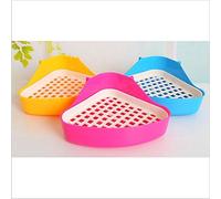 Starworld Pet Toilet, Small Animal Litter Tray Corner for Hamster Pig Cat Rabbit Pee/Randomly Sending