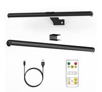 Starxing Wireless Picture Light Rechargeable, 2 in 1 Painting Light with Remote, 300LM Art Battery Display Lamp Dimmer Timer, 3 Modes Magnetic Wall Light for Artworks Dartboard