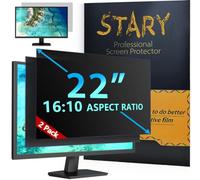 STARY 2 Pack Computer Privacy Screen 22 Inch for 16:10 Widescreen Monitor | Removable, Anti Spy, Anti Glare, Blue Light UV-Blocking, Screen Protector for Computer (Width:18.7" x Height:11.69")