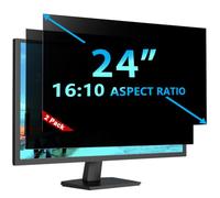 STARY 2 Pack Computer Privacy Screen 24 Inch for 16:10 Widescreen Monitor