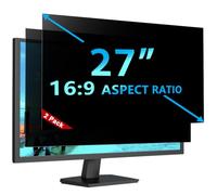 STARY 2 Pack Computer Privacy Screen 27 Inch for 16:9 Widescreen Monitor
