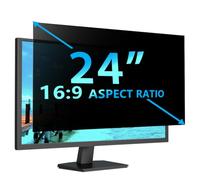 STARY 24 Inch Computer Privacy Screen Filter, Universal Computer Monitor Privacy Filters 16:9 Aspect Ratio (WxH:531mm*298mm), Anti-Spy/Anti-Scratch/Anti-Glare Protector for Widescreen Monitors