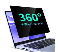 Stary Laptop Privacy Screen 14 Inch,16:9 Aspect Ratio All Round Anti Spy Blue light Glare, Laptop Privacy Screen Filter with Webcam Cover for HP/Dell/Acer/Lenovo/Samsung/Asus (Width 12.2”xHeight 6.9")