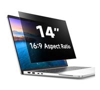 STARY Laptop Privacy Screen 14 Inch Removable, 16:9 Aspect Ratio Anti Spy Blue Light Glare Laptop Privacy Shield for Dell/Hp/Acer/Lenovo/ThinkPad/Samsung/Asus/Sony
