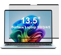 STARY Magnetic Privacy Screen for 13.5 inch Surface Laptop 5/4/3/2/1, Microsoft Laptop Screen Protector, Anti Glare Blue Light Scratch Removable Privacy Filter for Surface 5/4/3/2/1