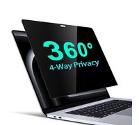 STARY Privacy Screen MacBook Air 13 Inch (2018-2021, M1)&MacBook Pro 13 Inch (2016-2022 M1, M2), Laptop Privacy Film Filter All Round Anti Peeping Blue light Glare MacBook Protection with Webcam Cover