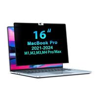 STARY Privacy Screen MacBook Pro 16 Inch (2021-2024, M1, M2, M3, M4), Removable Matte Anti Blue Light Glare Filter 16inch Privacy Screen Protector for Mac Pro 16.2" Laptop