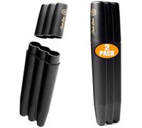 Stash Bros - 2 Pack Triple Doob Tube - Odor-Resistant Joint Holder, Airtight Carry Case for Small Items, Vitamins, or Matches - Compact & Durable Organizer
