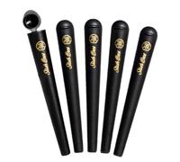 Stash Bros [5 Pack] Doob Tube Smell Proof with Attached cap | Airtight Joint holder Tube smell Proof, Smell Proof container for Smell Proof Bag Accessories