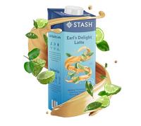 STASH Earl's Delight Latte - Dairy-Free Plant-Based Black Tea Concentrate - Caffeinated - 32 fl oz, 5 Servings