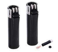 Stash Lighter, Hidden Safe Secret Storage Lighter, Secret Stash Container for Diversion and Hiding Private Items at Home, Festivals, Car, Travel etc (Black)