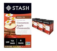 Stash Tea Cinnamon Apple Chamomile Herbal 20 Count Box (Pack of 6)