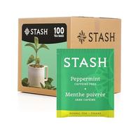 Stash Tea Peppermint Herbal 100 Count Box